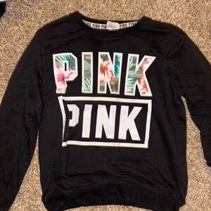 Black PINK Graphic Sweatshirt